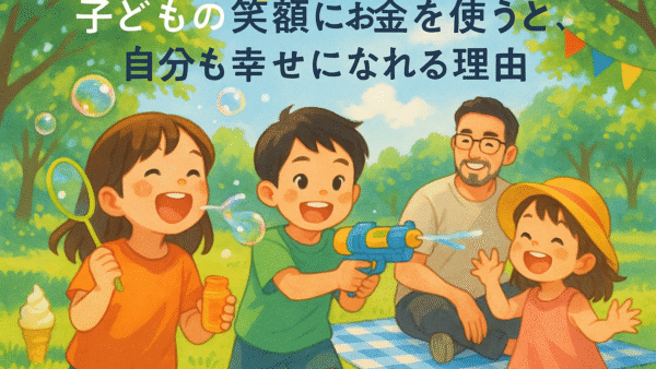 【科学的に証明】こどもの笑顔にお金を使うと、自分も幸福になれる理由とは？